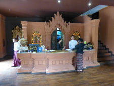 Lobby at Bagan King in Mandalay
