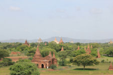 Amazing temple view at Bagan