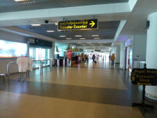 At Mandalay airport
