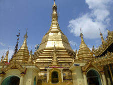 Sule Pagoda in Yangon, Myanmar