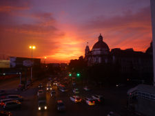 Sunset in Yangon