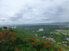 View from Mandalay Hill in Myanmar