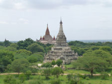 View to Ananda temple