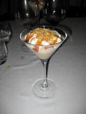 Cheese cake dessert at 100 Maneiras in Lisbon