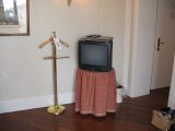 The TV at Anglo American hotel in Florence
