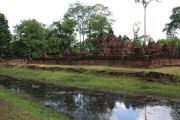 Banteay Srei temple outside Siem Reap