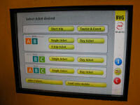 Buying a subway ticket was not that difficult