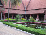 The courtyard at the National museum in Phnom Penh