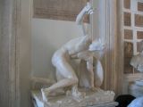 The statue Discobolus at Palazzo Nuovo