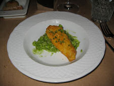 Good risotto but the fiash was a bit tasteless at Tasca da Esquina in Lisbon