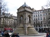 The Fontaine des Innocents near Les Halles