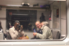 Nikki is taking photos of our reflections