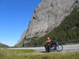 Me and my Harley somewhere in Hunnedalen