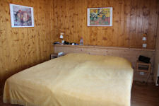 Our bed(s) at Hotel La Rotonde