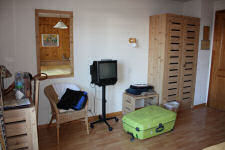 Our room at Hotel La Rotonde in Verbier