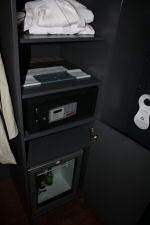 Safe and fridge at Inspira Santa Marta Hotel in Lisbon