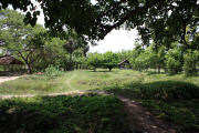 The killing fields outside Phnom Penh in Cambodia