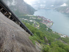 The Tysso via ferrata