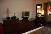 The TV at Le Meridien Angkor in Siem Reap