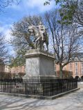 Statue of Louis XIII at Place des Vosges