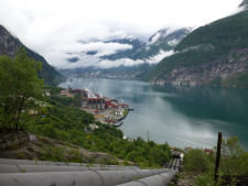 Low clouds hanging over S�rfjorden