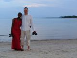 Nikki and Gard on Chaweng beach