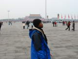 Walking around on Tiananmen Square