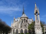 View to Notre Dame from square du Jean XXIII