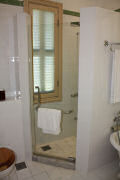 Shower at Raffles Hotel Le Royal in Phnom Penh