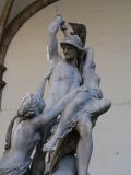 Rape of Polyxena on Piazza della Signoria in Firenze