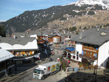 View from hotel La Rotonde