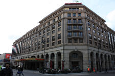 Entrance to Westin Grand in Berlin