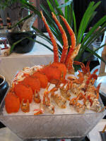 Crab at Fazaris during Friday brunch