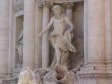 Details from the Trevi fountain
