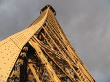 Eiffel tower at sunset