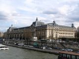 Museé d'Orsay seen from a bridge near by