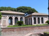 The Farnese Pavilions at Palatine...used as bird cages?