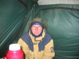 Freezing my ass of at the Barafu camp
