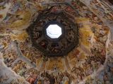 Frescos inside dome of the Duomo