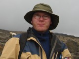 I wore the hat more or less the whole time