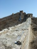 Walking up the wall at Simatai