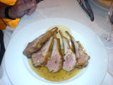 Lamb carr� at L'Ascot