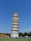 The leaning tower of Pisa