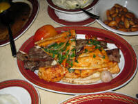 Mixed grill at Al Nafoorah in Dubai
