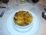 Onion soup at L'Ascot