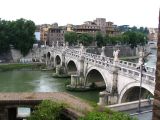 Bridge leading over to Castle Sant Angelo