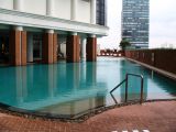 The pool area at Lebua