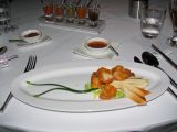 Prawns for starter at Breeze at Lebua