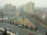 View from our hotel room the day of arrival