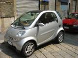 A Smart car parked in Milan